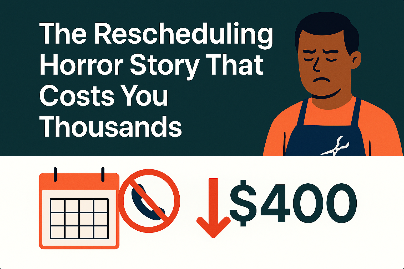 The Rescheduling Horror Story That Costs You Thousands